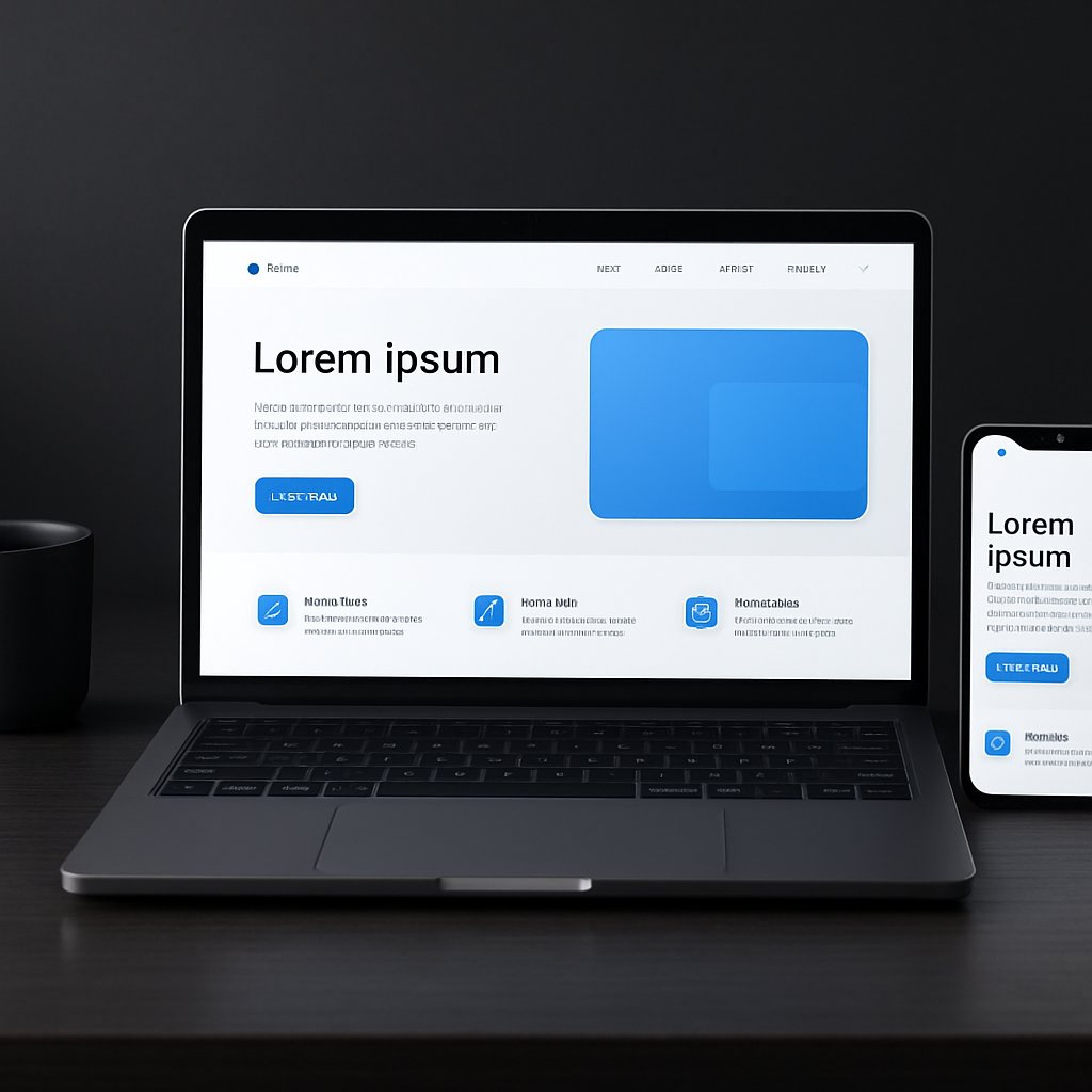 Web Design service illustration